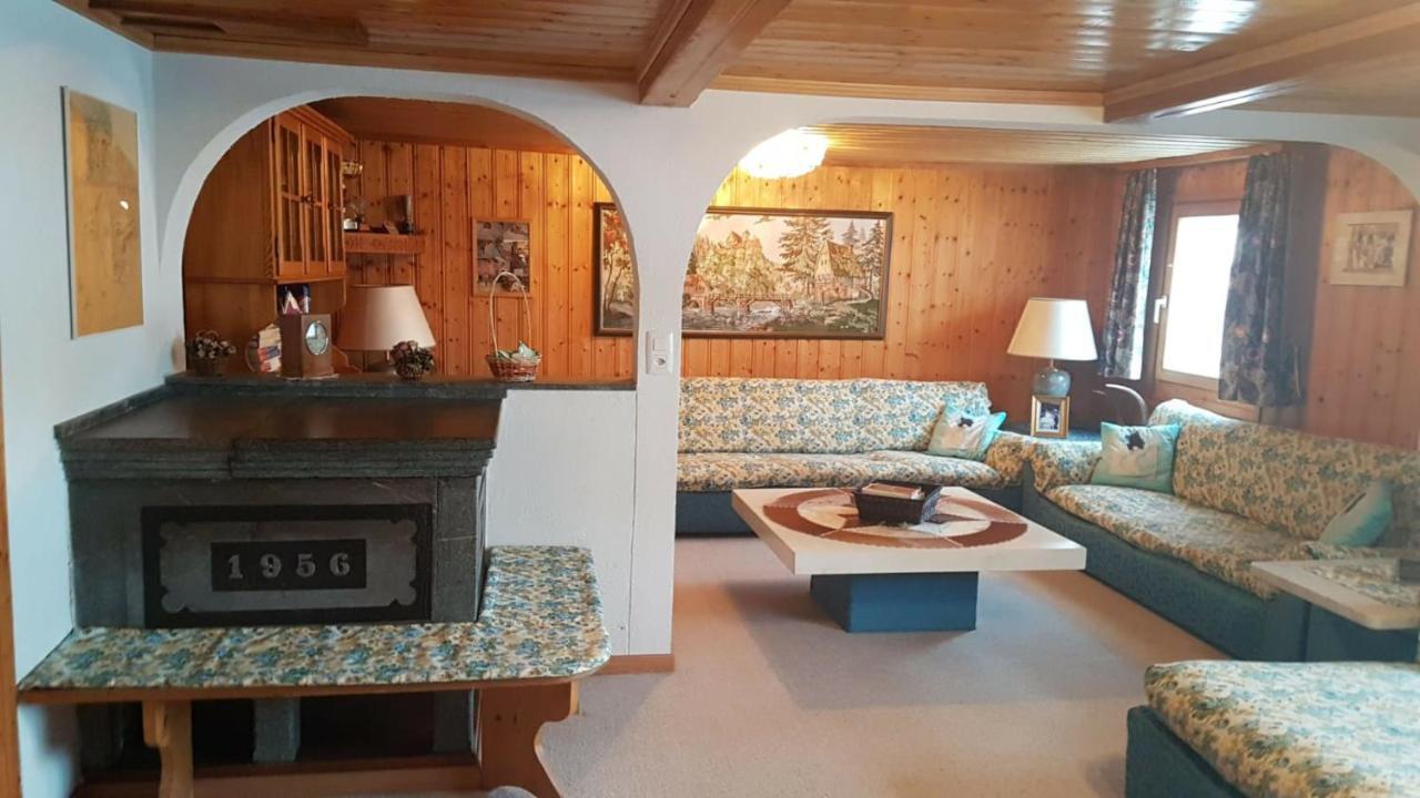 Walser Chalet Casa Paterna Disentis Exterior photo